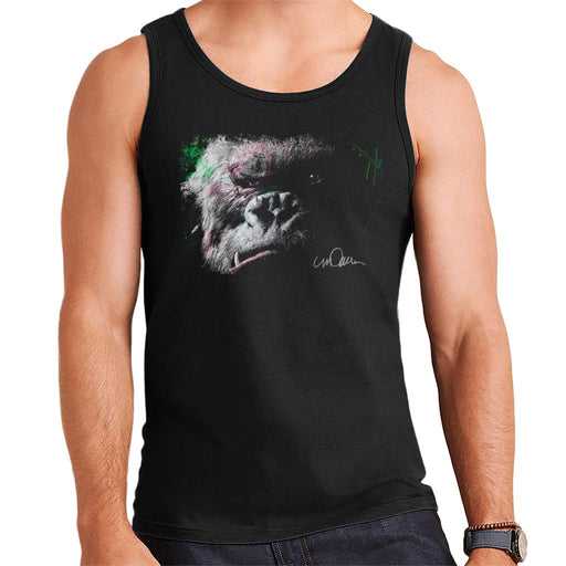 Sidney Maurer Original Portrait Of King Kong Glare Men's Vest