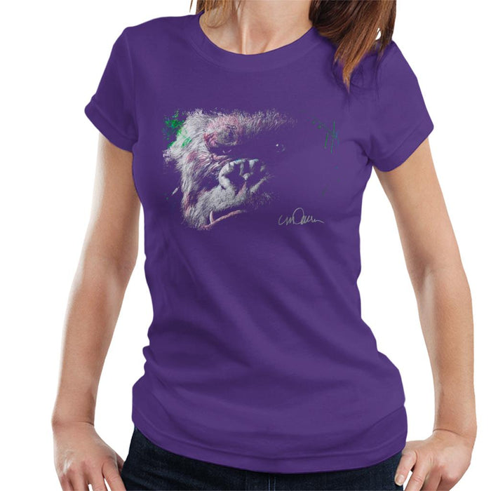 Sidney Maurer Original Portrait Of King Kong Glare Women's T-Shirt