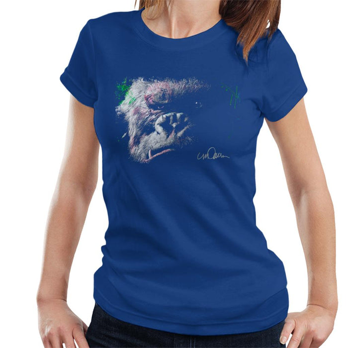 Sidney Maurer Original Portrait Of King Kong Glare Women's T-Shirt
