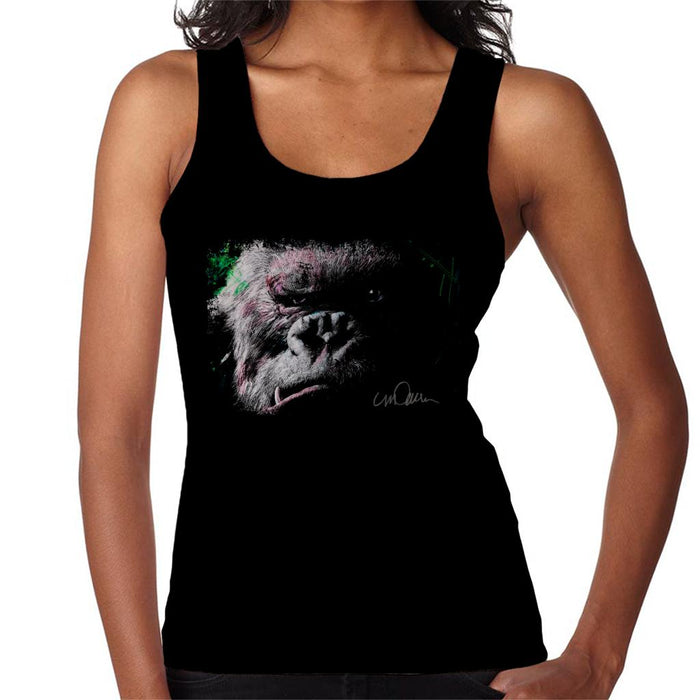 Sidney Maurer Original Portrait Of King Kong Glare Women's Vest