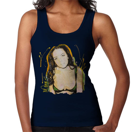 Sidney Maurer Original Portrait Of Lindsay Lohan Bra Women's Vest
