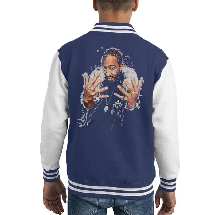 Sidney Maurer Original Portrait Of Ludacris Kid's Varsity Jacket