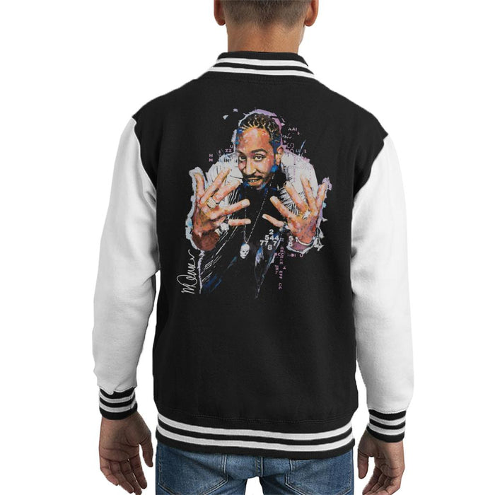 Sidney Maurer Original Portrait Of Ludacris Kid's Varsity Jacket