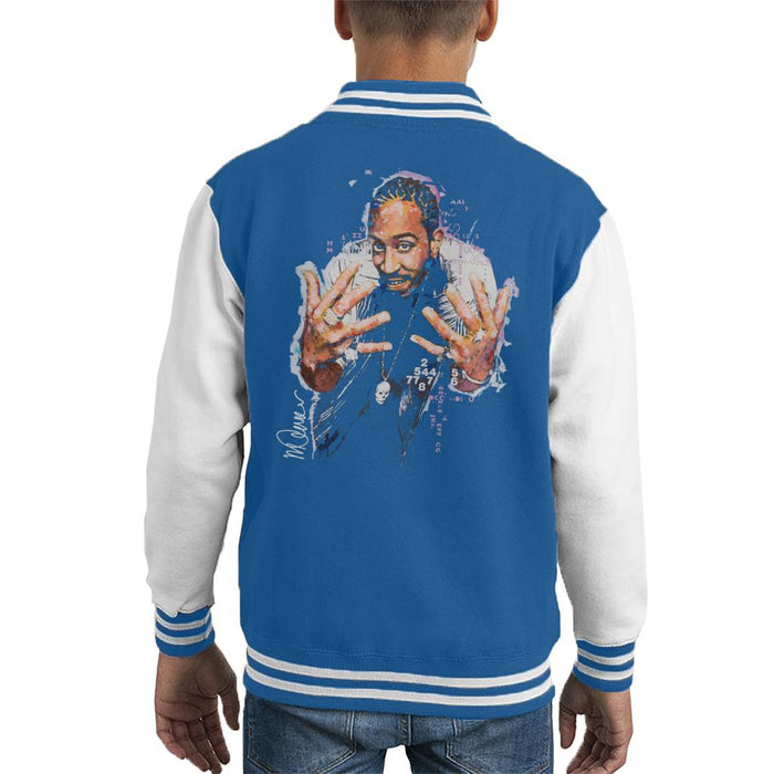 Sidney Maurer Original Portrait Of Ludacris Kid's Varsity Jacket