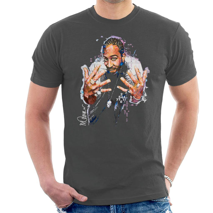 Sidney Maurer Original Portrait Of Ludacris Men's T-Shirt
