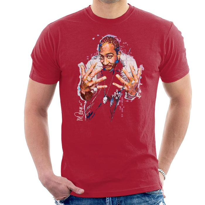 Sidney Maurer Original Portrait Of Ludacris Men's T-Shirt
