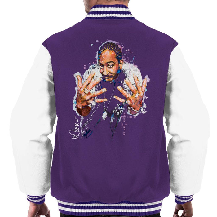 Sidney Maurer Original Portrait Of Ludacris Men's Varsity Jacket