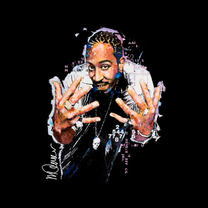 Sidney Maurer Original Portrait Of Ludacris Kid's Varsity Jacket