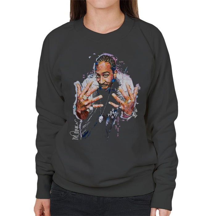 Sidney Maurer Original Portrait Of Ludacris Women's Sweatshirt