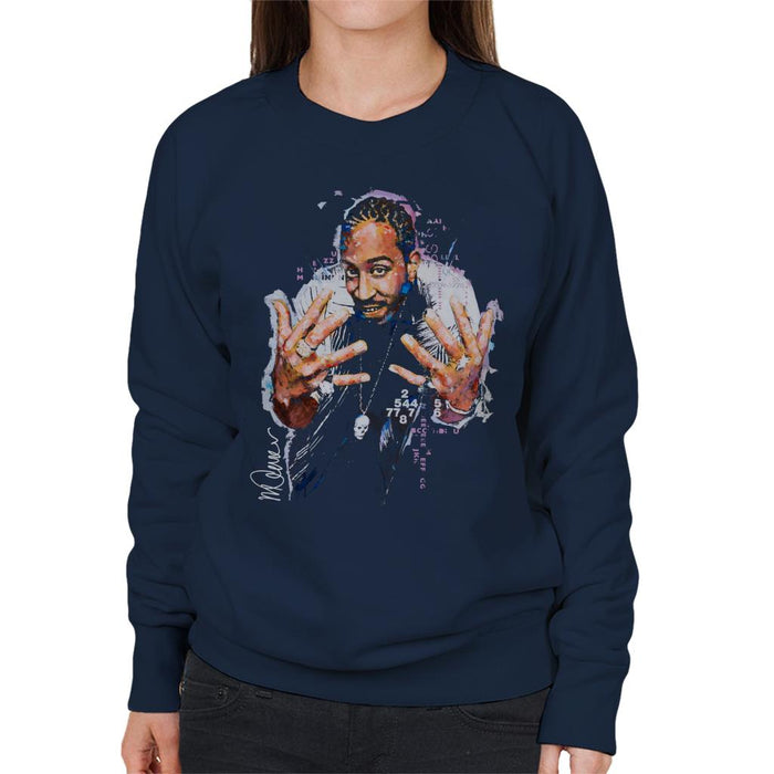 Sidney Maurer Original Portrait Of Ludacris Women's Sweatshirt