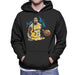 Sidney Maurer Original Portrait Of Magic Johnson Lakers Men's Hooded Sweatshirt