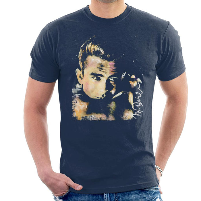 Sidney Maurer Original Portrait Of James Dean Quiff Men's T-Shirt