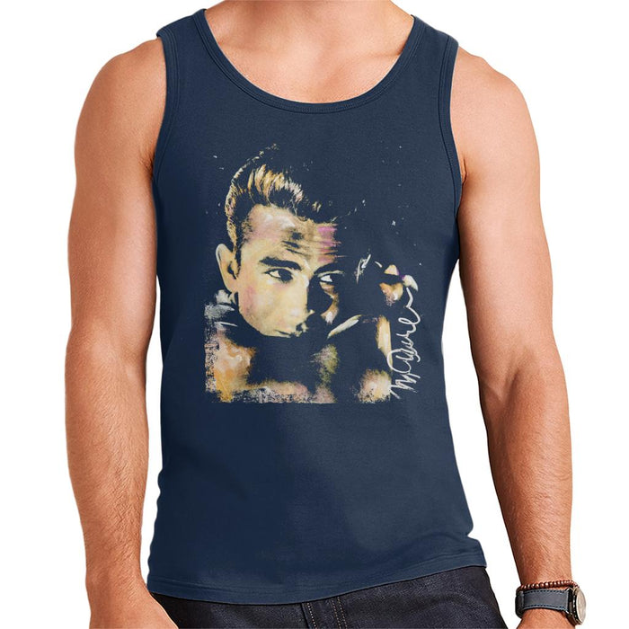 Sidney Maurer Original Portrait Of James Dean Quiff Men's Vest
