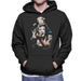 Sidney Maurer Original Portrait Of Marcel Marceau Men's Hooded Sweatshirt