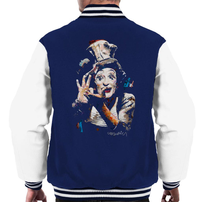 Sidney Maurer Original Portrait Of Marcel Marceau Men's Varsity Jacket