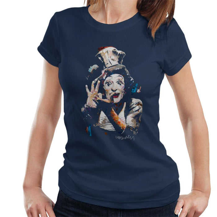 Sidney Maurer Original Portrait Of Marcel Marceau Women's T-Shirt