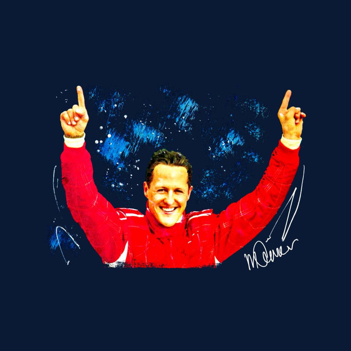 Sidney Maurer Original Portrait Of Michael Schumacher Ferrari Kid's Sweatshirt