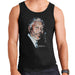 Sidney Maurer Original Portrait Of Morgan Freeman Men's Vest