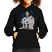 Sidney Maurer Original Portrait Of Neil Armstrong Space Suit Kid's Hooded Sweatshirt