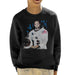 Sidney Maurer Original Portrait Of Neil Armstrong Space Suit Kid's Sweatshirt