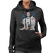 Sidney Maurer Original Portrait Of Neil Armstrong Space Suit Women's Hooded Sweatshirt