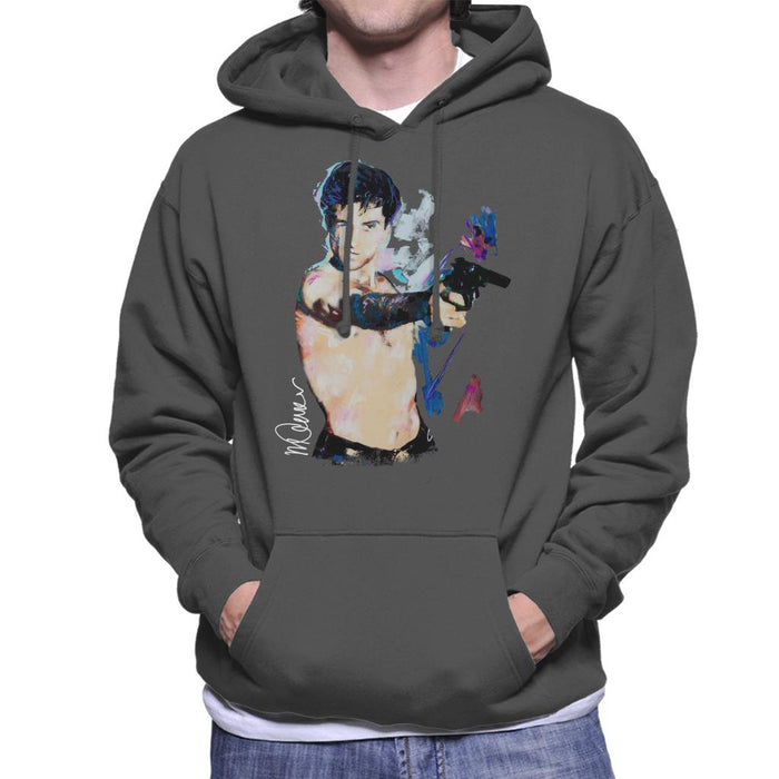 Sidney Maurer Original Portrait Of Robert De Niro Taxi Driver Men's Hooded Sweatshirt
