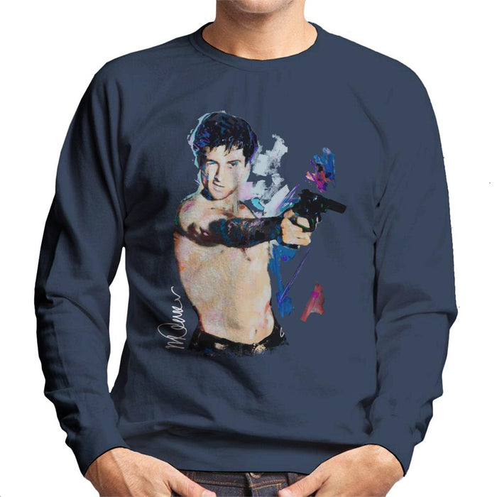 Sidney Maurer Original Portrait Of Robert De Niro Taxi Driver Men's Sweatshirt
