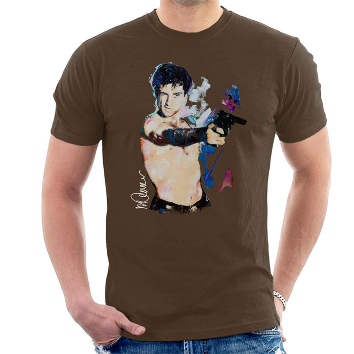 Sidney Maurer Original Portrait Of Robert De Niro Taxi Driver Men's T-Shirt