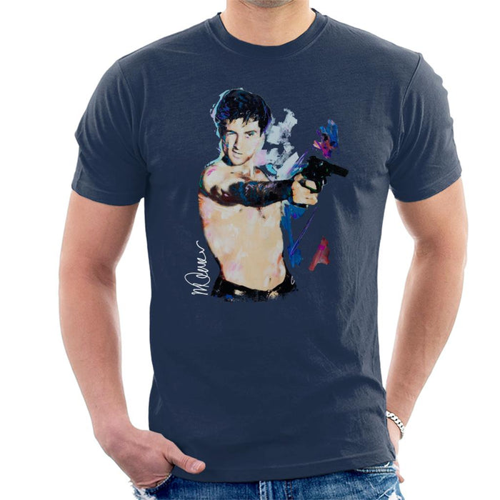 Sidney Maurer Original Portrait Of Robert De Niro Taxi Driver Men's T-Shirt