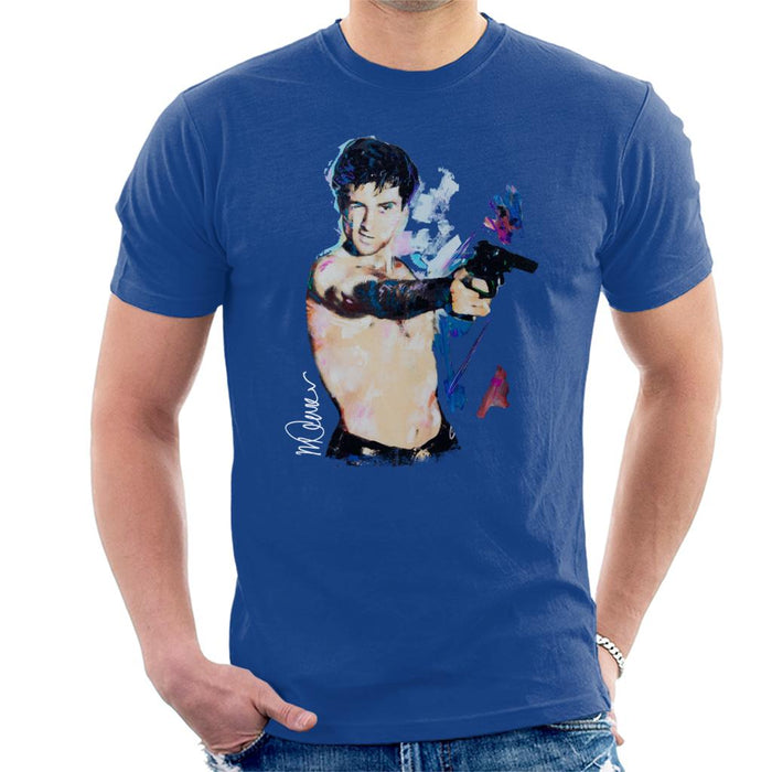 Sidney Maurer Original Portrait Of Robert De Niro Taxi Driver Men's T-Shirt