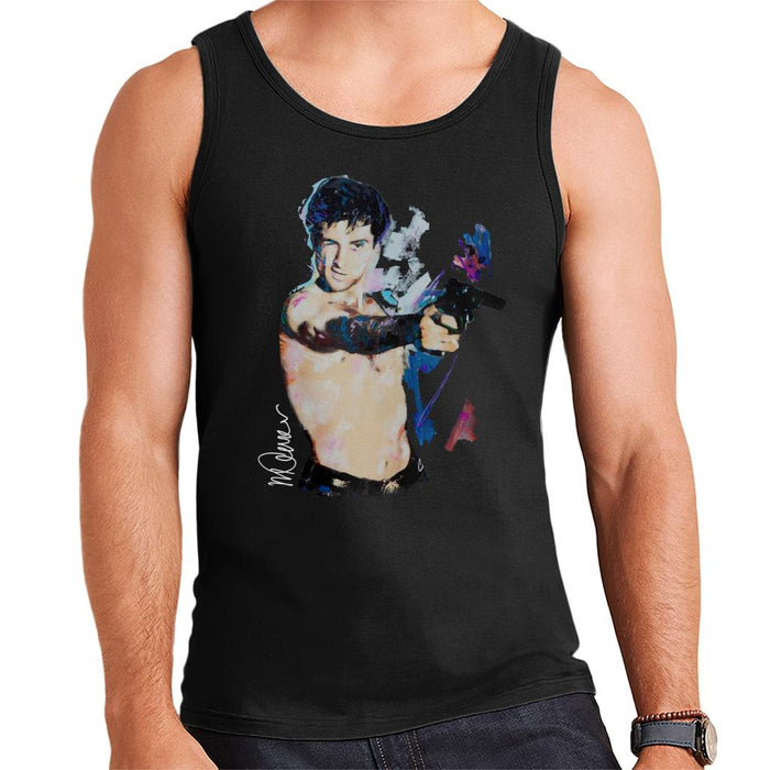 Sidney Maurer Original Portrait Of Robert De Niro Taxi Driver Men's Vest