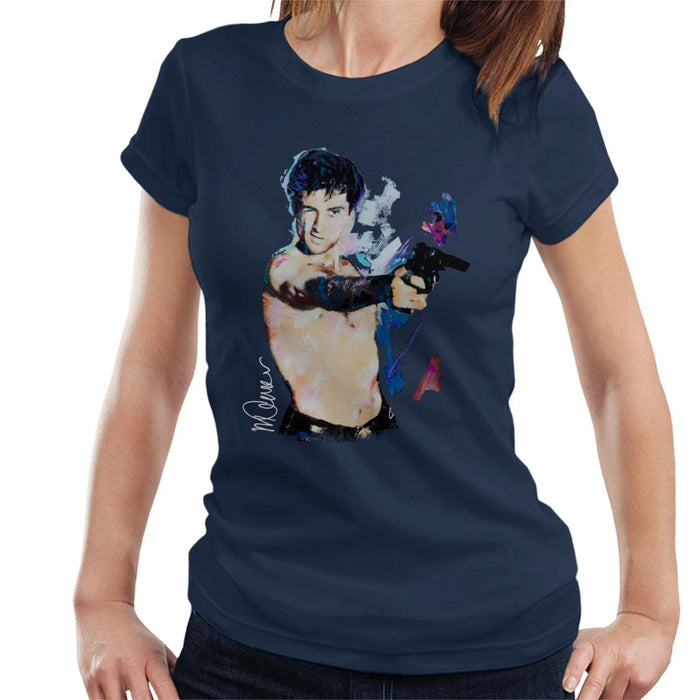 Sidney Maurer Original Portrait Of Robert De Niro Taxi Driver Women's T-Shirt