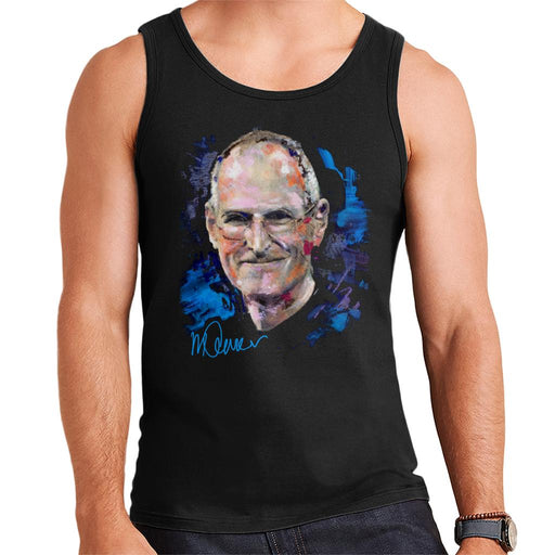 Sidney Maurer Original Portrait Of Steve Jobs Men's Vest