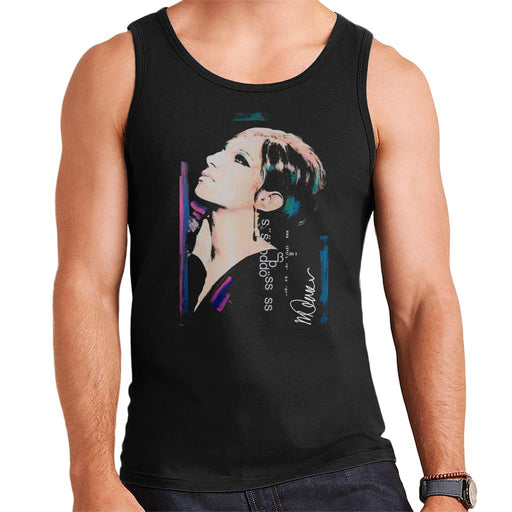 Sidney Maurer Original Portrait Of Actress Barbra Streisand Men's Vest