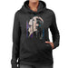 Sidney Maurer Original Portrait Of Actress Barbra Streisand Women's Hooded Sweatshirt