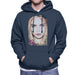 Sidney Maurer Original Portrait Of Actress Cara Delevingne Men's Hooded Sweatshirt