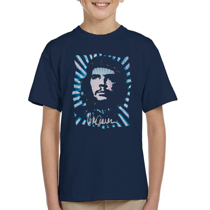 Sidney Maurer Original Portrait Of Revolutionary Che Guevara Kid's T-Shirt