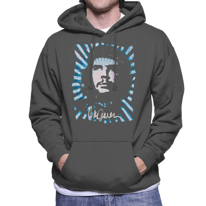 Sidney Maurer Original Portrait Of Revolutionary Che Guevara Men's Hooded Sweatshirt