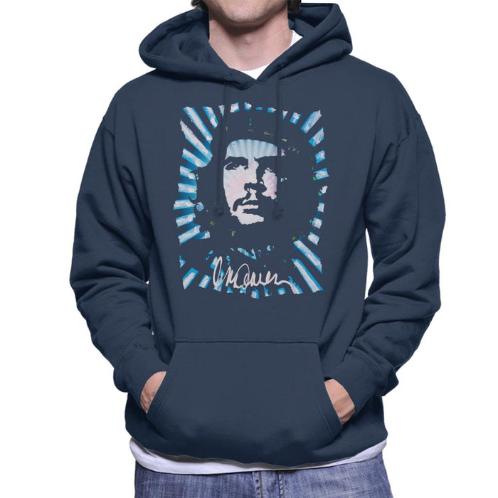 Sidney Maurer Original Portrait Of Revolutionary Che Guevara Men's Hooded Sweatshirt