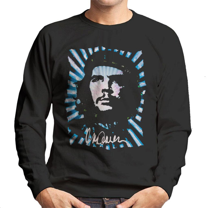 Sidney Maurer Original Portrait Of Revolutionary Che Guevara Men's Sweatshirt