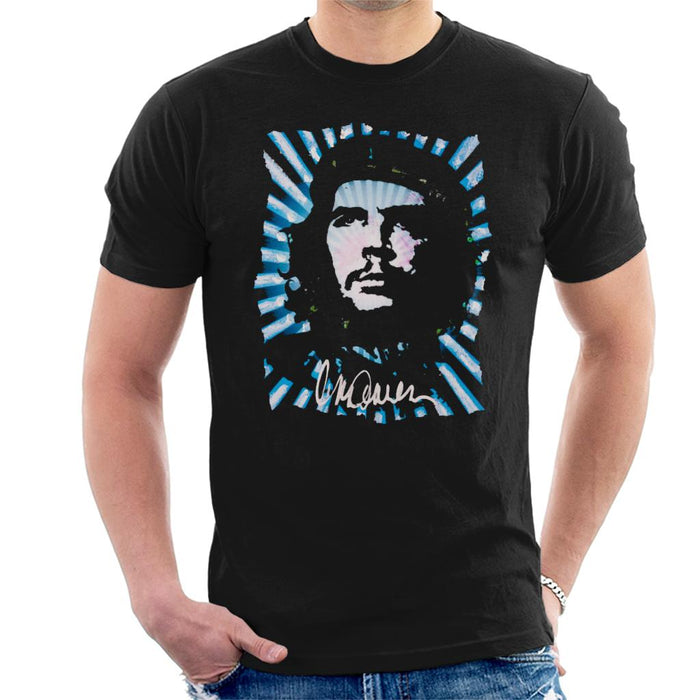 Sidney Maurer Original Portrait Of Revolutionary Che Guevara Men's T-Shirt
