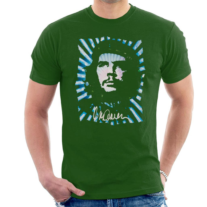 Sidney Maurer Original Portrait Of Revolutionary Che Guevara Men's T-Shirt