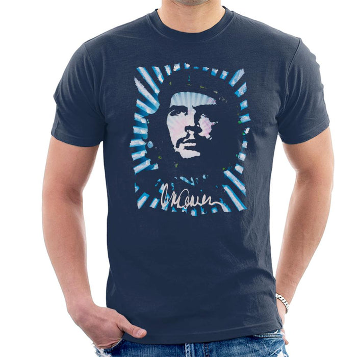 Sidney Maurer Original Portrait Of Revolutionary Che Guevara Men's T-Shirt