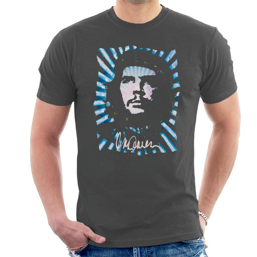 Sidney Maurer Original Portrait Of Revolutionary Che Guevara Men's T-Shirt