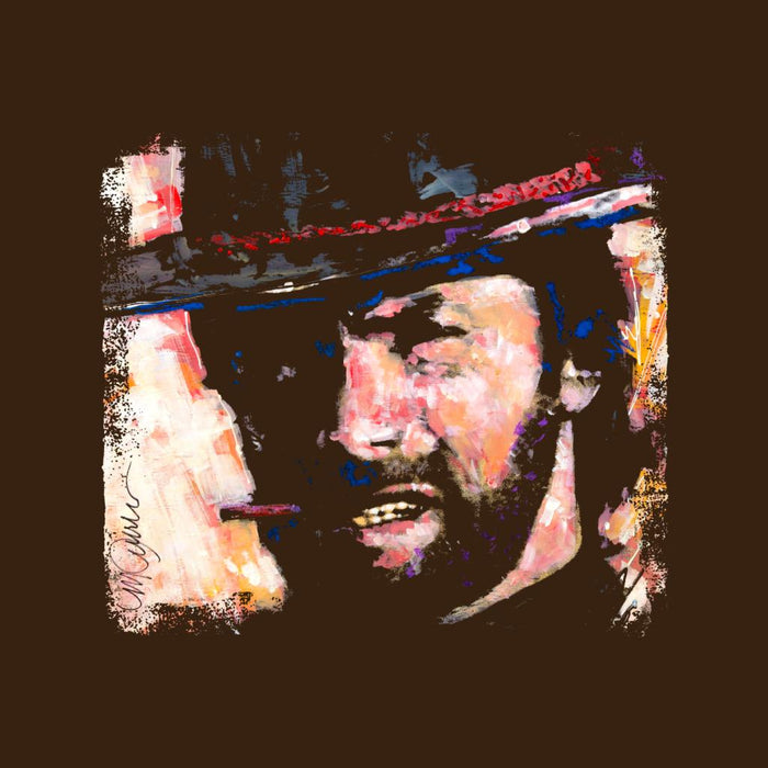 Sidney Maurer Original Portrait Of Actor Clint Eastwood Women's Vest