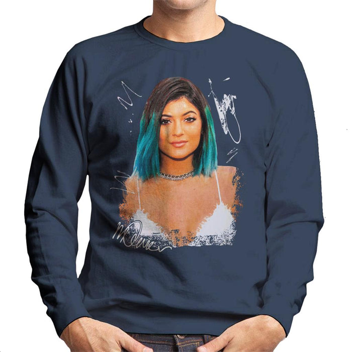 Sidney Maurer Original Portrait Of Kylie Jenner Men's Sweatshirt
