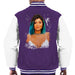 Sidney Maurer Original Portrait Of Kylie Jenner Men's Varsity Jacket
