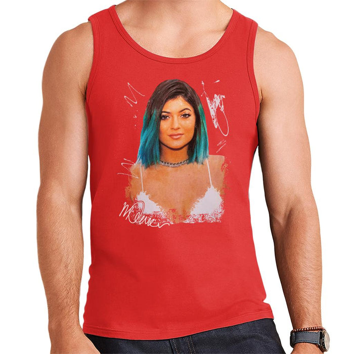 Sidney Maurer Original Portrait Of Kylie Jenner Men's Vest