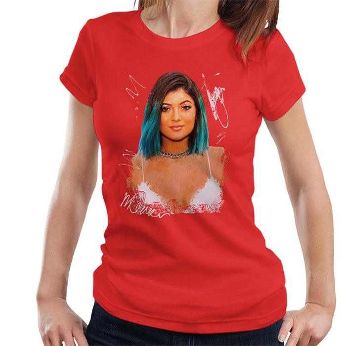 Sidney Maurer Original Portrait Of Kylie Jenner Women's T-Shirt