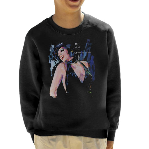 Sidney Maurer Original Portrait Of Liza Minnelli Cabaret Kid's Sweatshirt